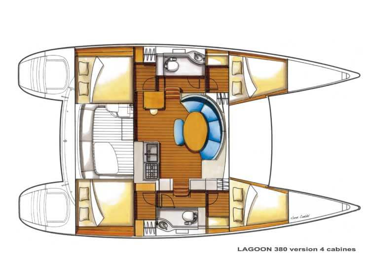 Lagoon 38 S2 - Luxury catamarans