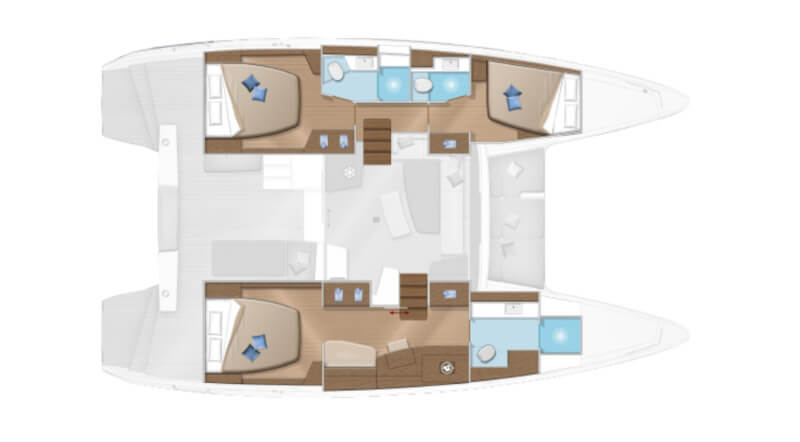 Layout 3 cabins 42 luna