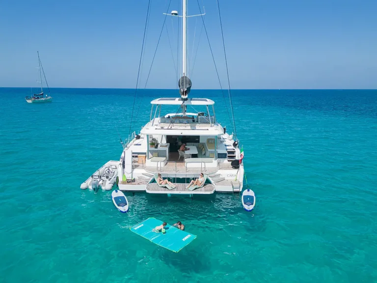 Lagoon 55 Cara aerial