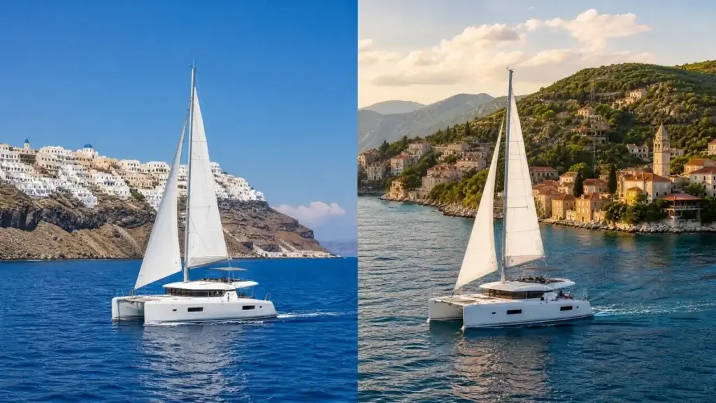 greece or croatia which is better sailing