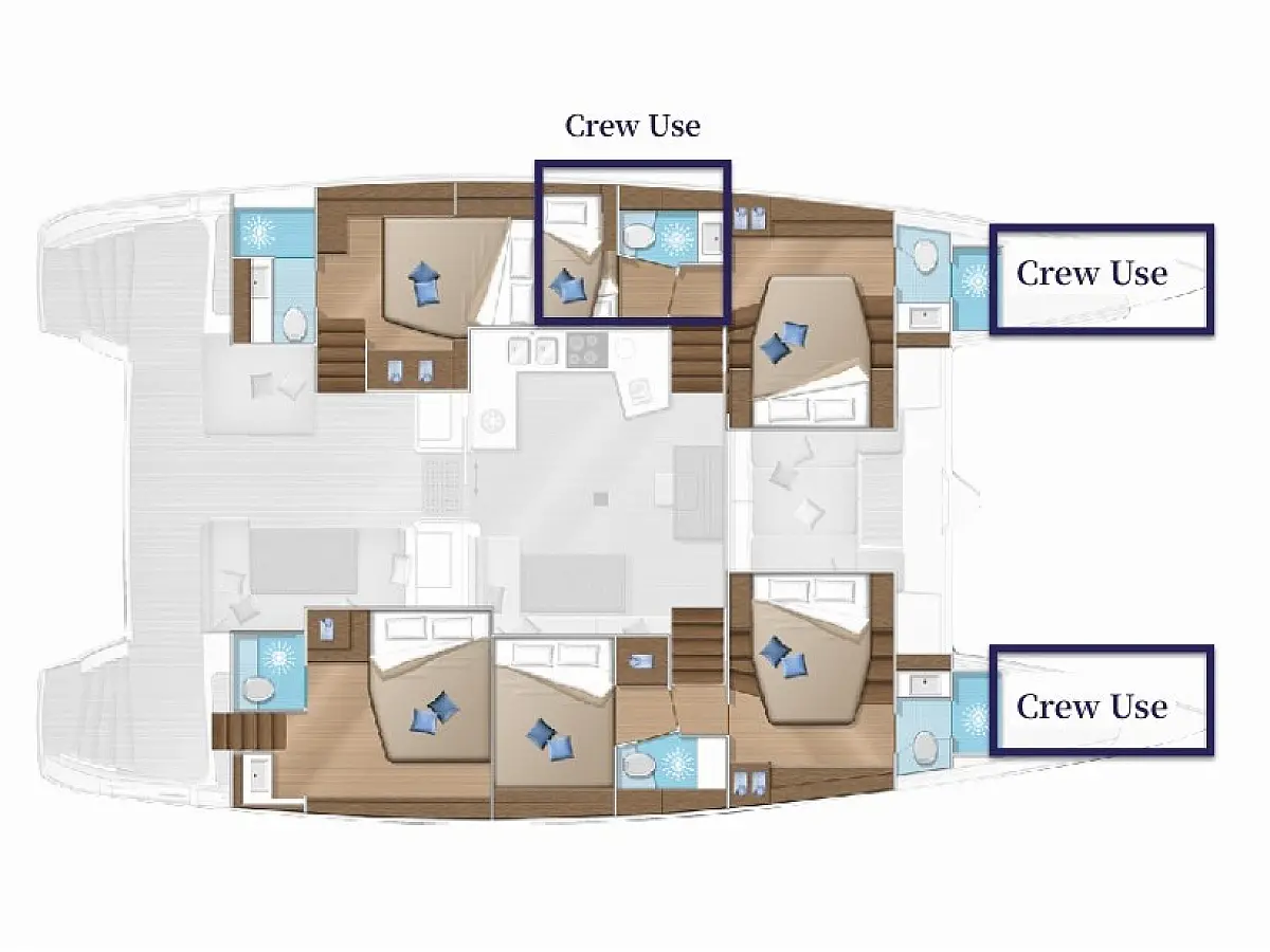 Lagoon 52F Fichissimo layout