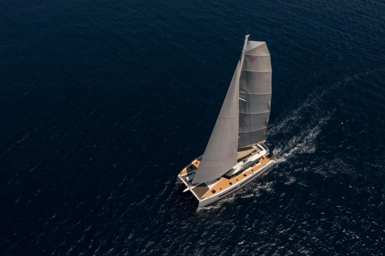 Fountaine Pajot Alegria 67 AETHER – Under sail