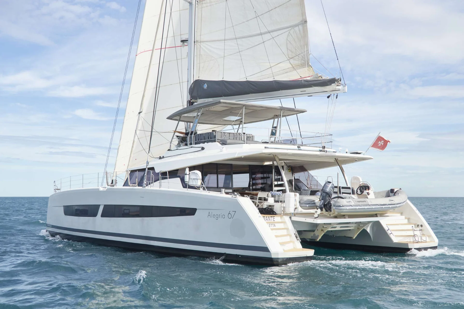 FP Alegria 67 INSPIRANTE – sailing