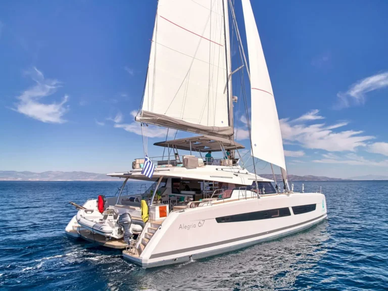 Fountaine Pajot Alegria 67 SUNMOON – Sailing in the Aegean