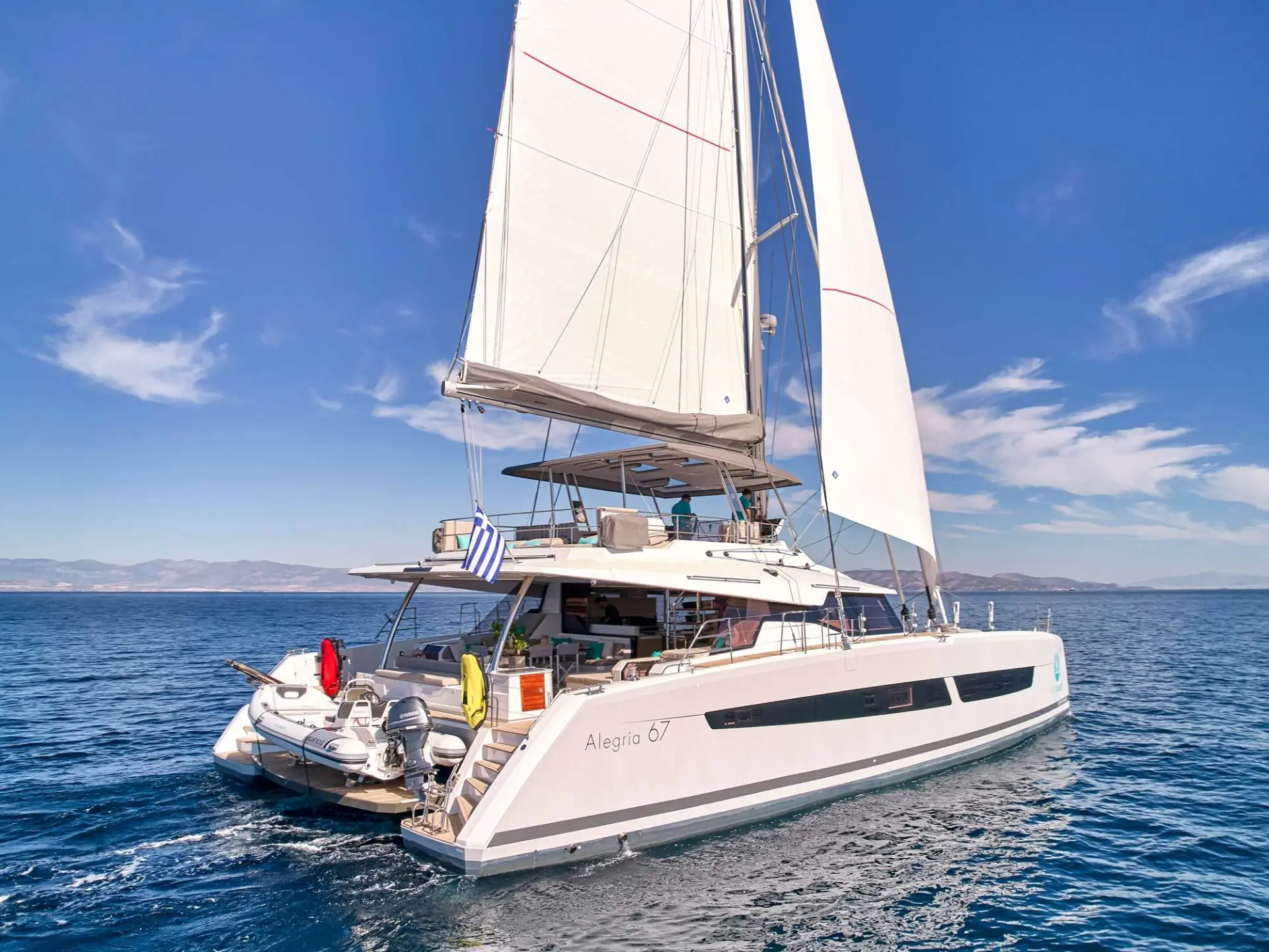 Fountaine Pajot Alegria 67 SUNMOON – Sailing in the Aegean