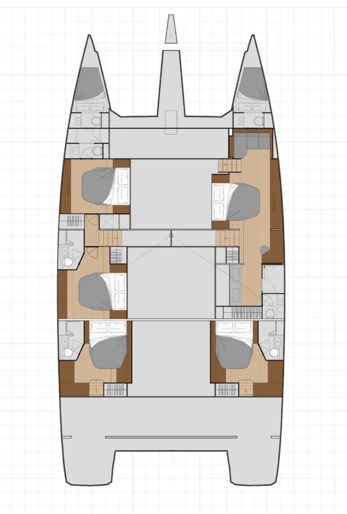 SUNMOON yacht layout