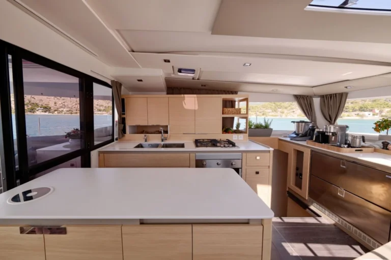 Fountaine Pajot Aura 51 BLUE ONE – Galley