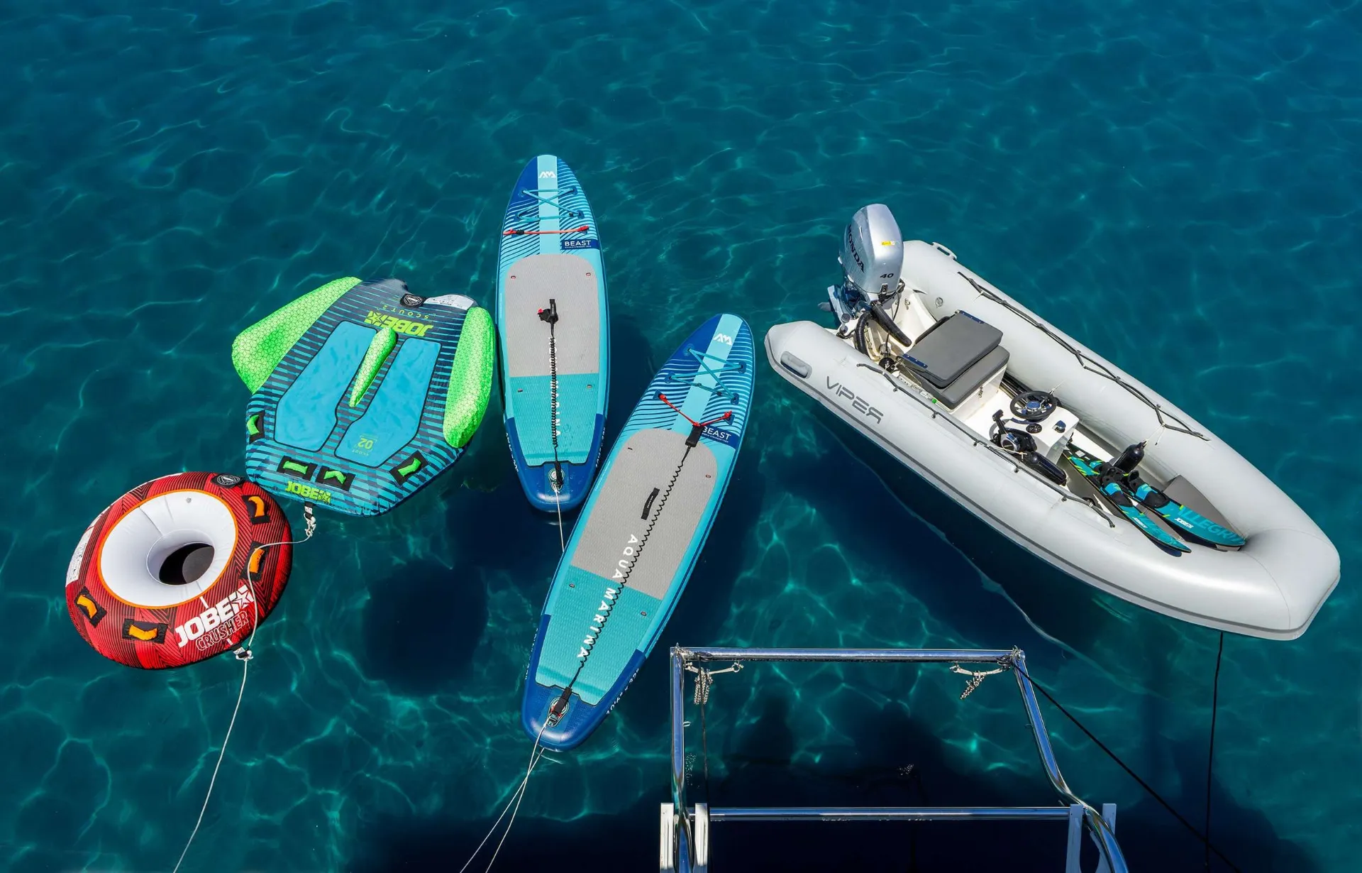 Bali 5.4 LIBRA – Water toys and tender
