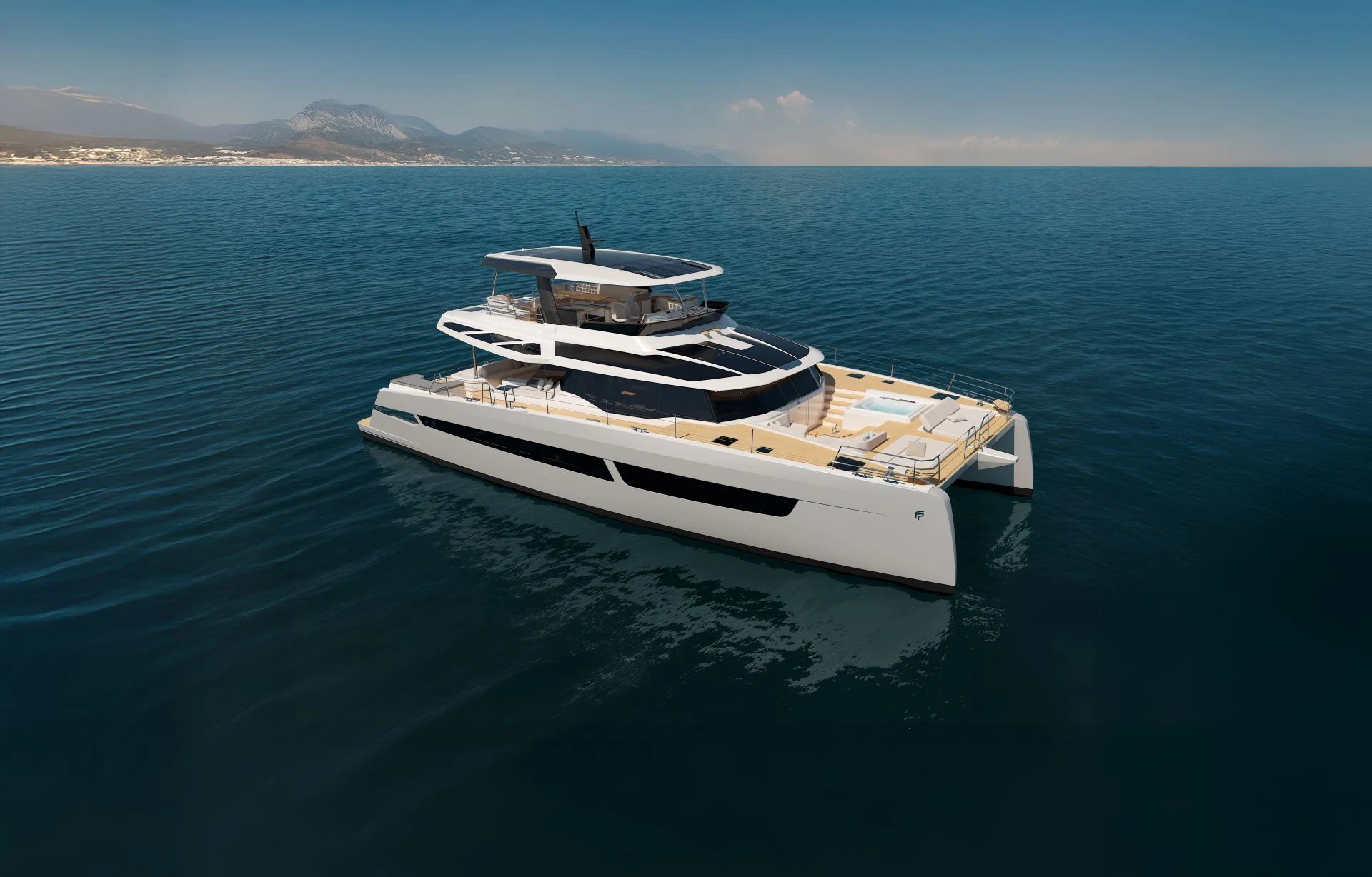 Fountaine Pajot power catamaran ELLY II – Cruising