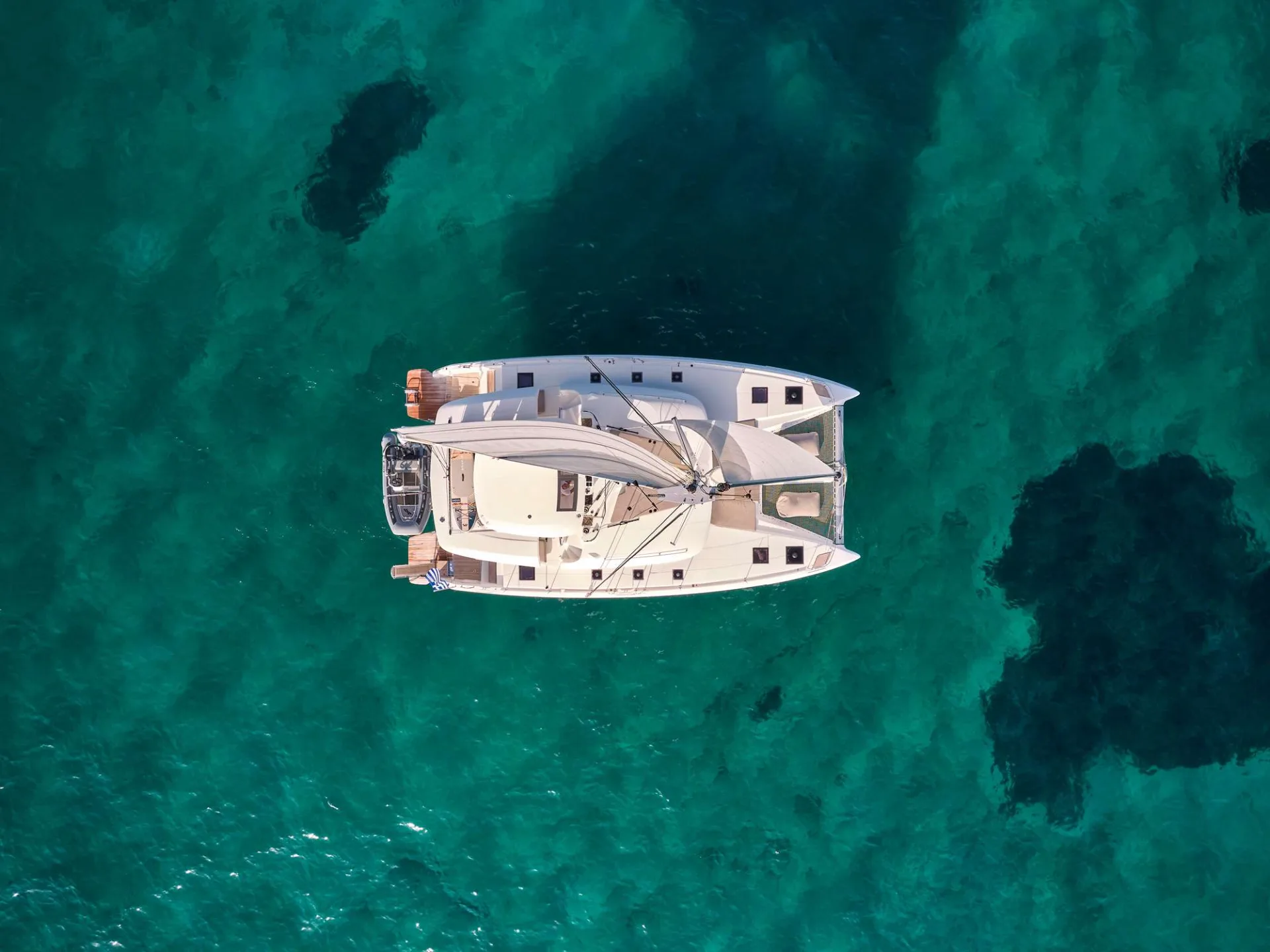 Lagoon 51 EFKRATI – Aerial view