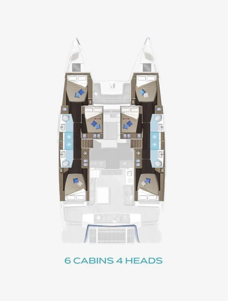 EFKRATI yacht layout