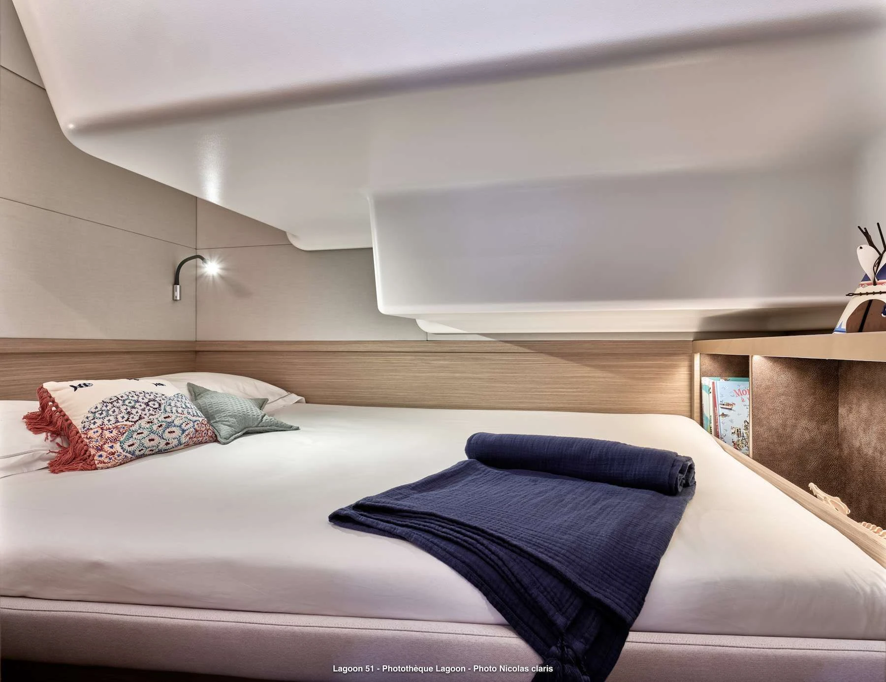 Lagoon 51 QUEEN ALEXANDRA – front cabin