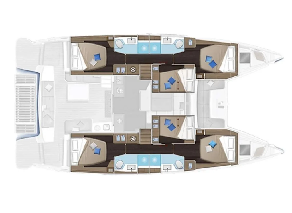 QUEEN ALEXANDRA yacht layout