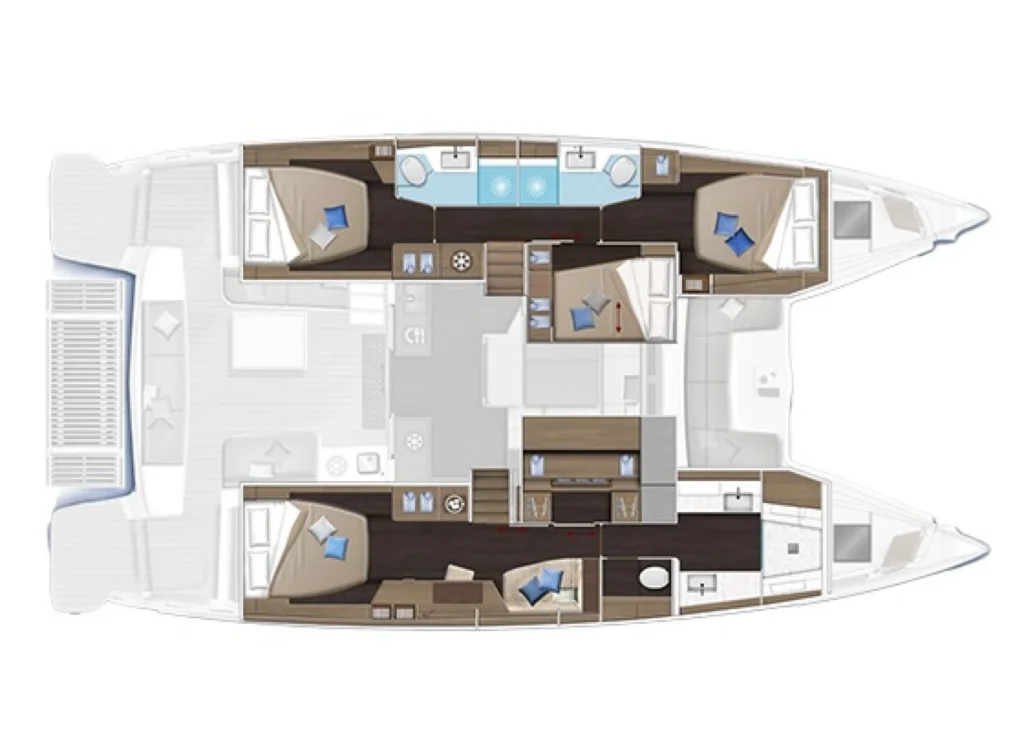 QUEEN VICTORIA yacht layout