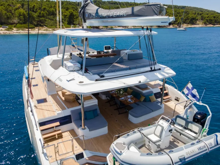 Lagoon 55 ADRIATIC PEARL – cockpit and flybridge