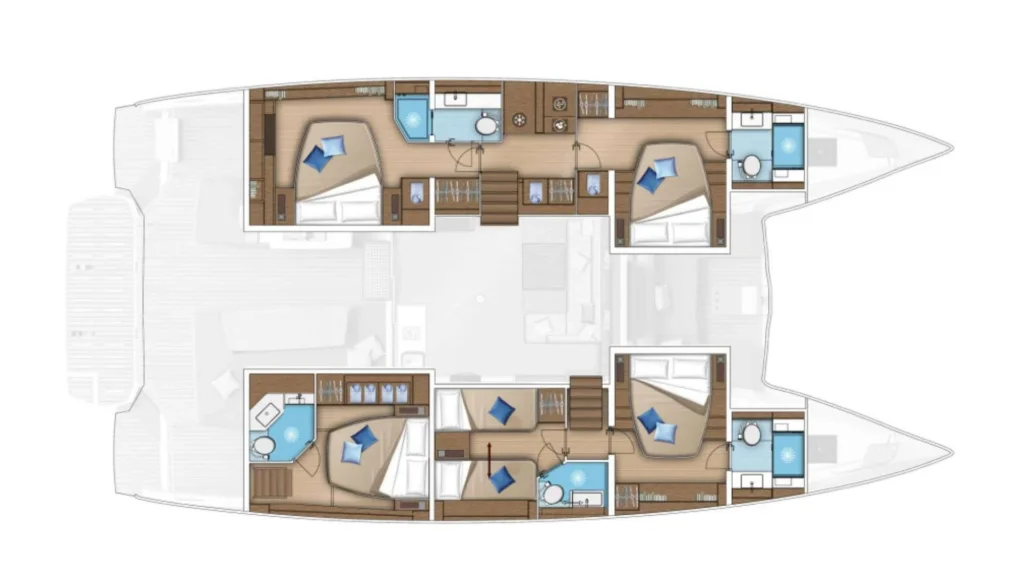 HAPPY yacht layout