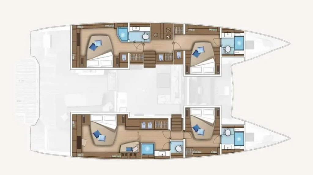 LULU yacht layout