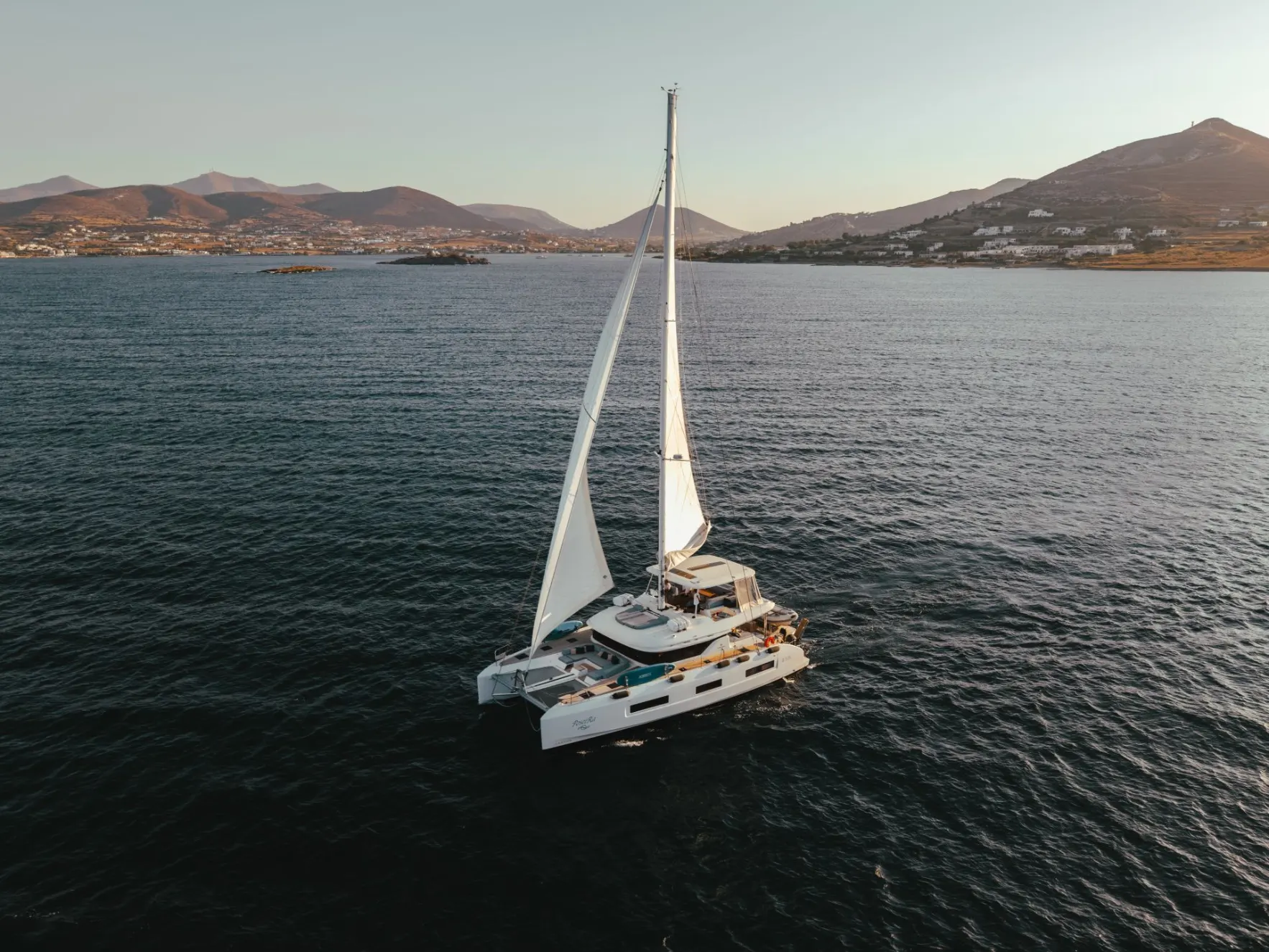 Lagoon 55 POSEIRA – Under sail