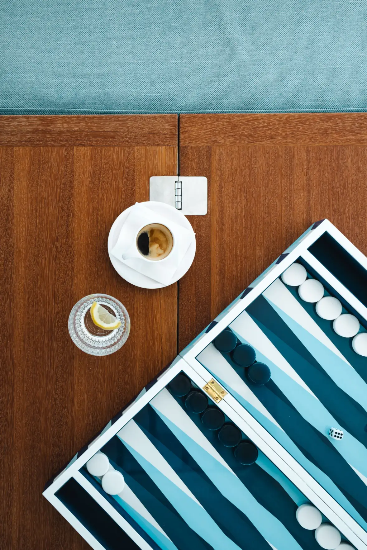 Lagoon 55 POSEIRA – Coffee on deck