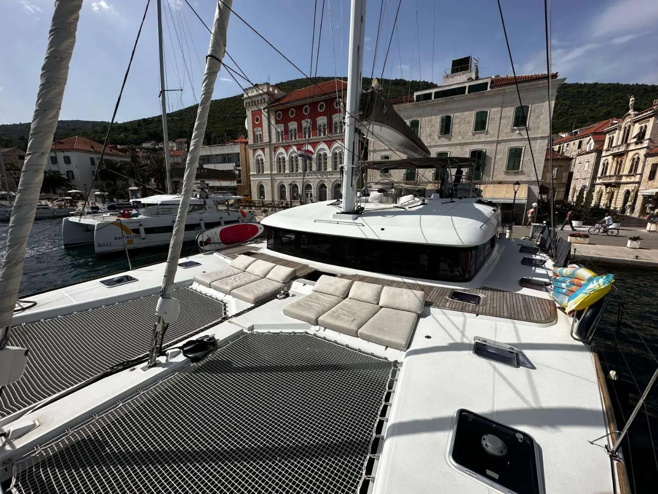 Lagoon 620 ADRIATIC TIGER – foredeck