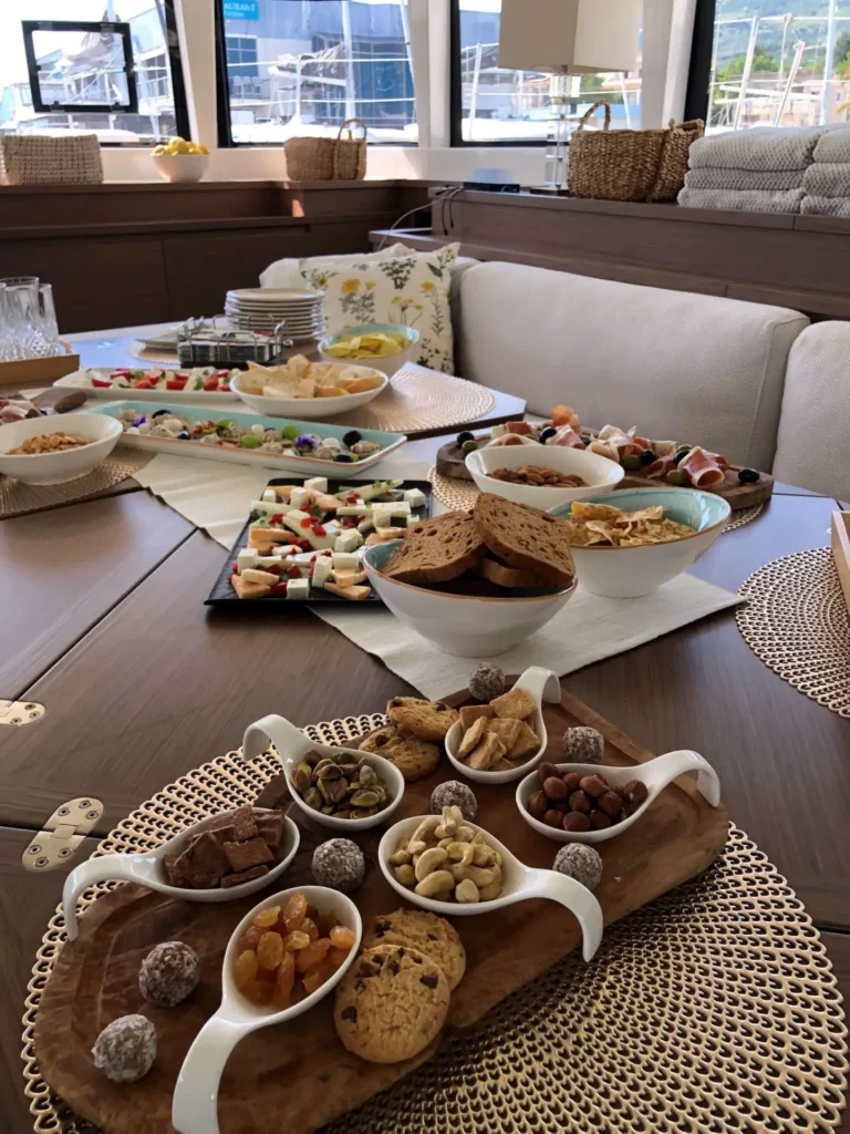 Lagoon 620 ADRIATIC TIGER – seafood platter