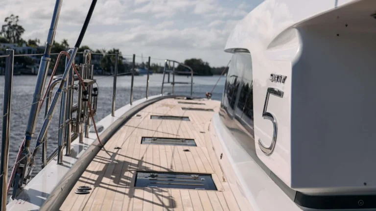 Lagoon 65 AMAREA – Side deck