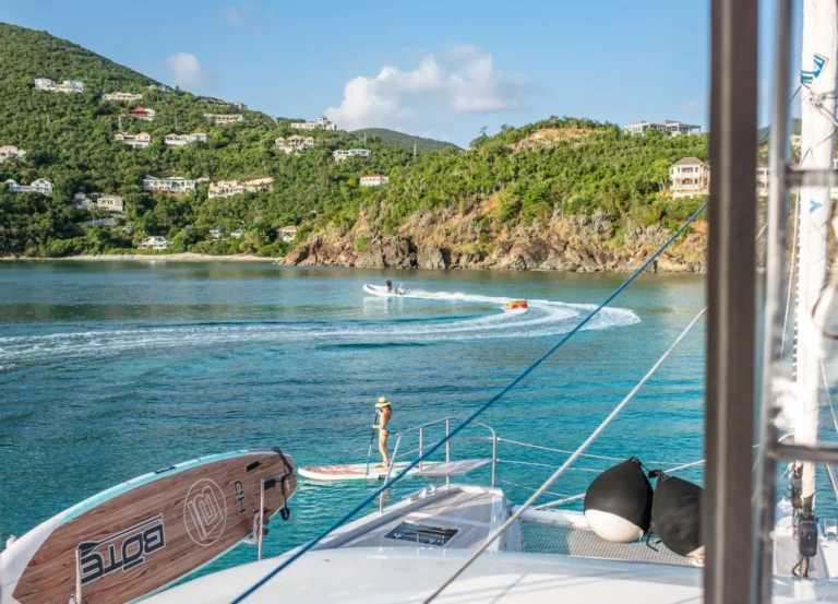 Lagoon 65 JUSTIFIED HORIZONS – View from the deck