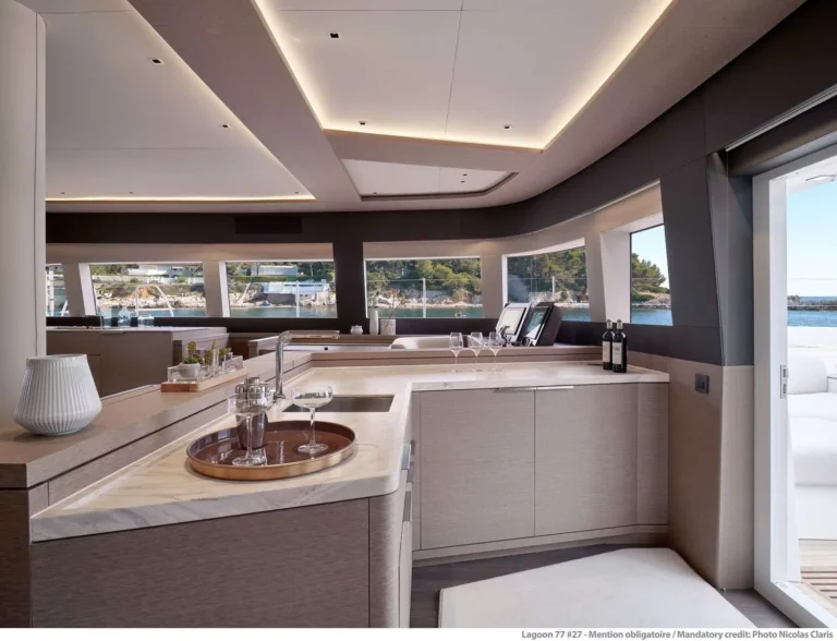 Lagoon 77 SYLENE – Galley