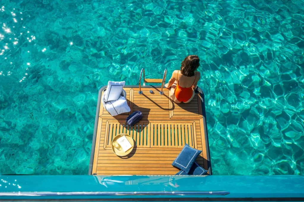Lagoon Eighty 2 IMLADRIS – Swim platform