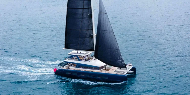 Lagoon Seventy 7 MANE ET NOCTE – under sail