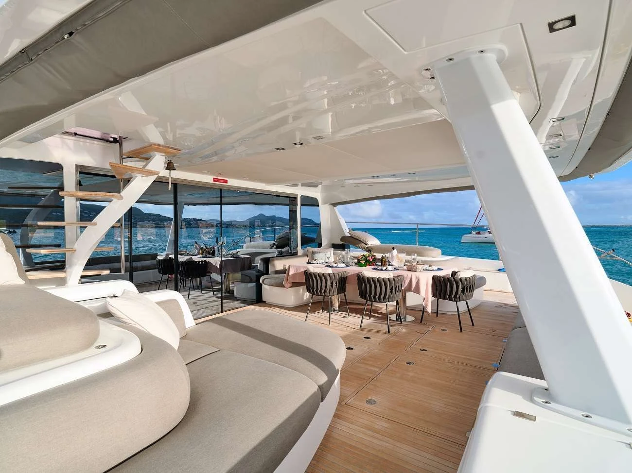 Lagoon Seventy 8 FRENCHWEST – Aft cockpit