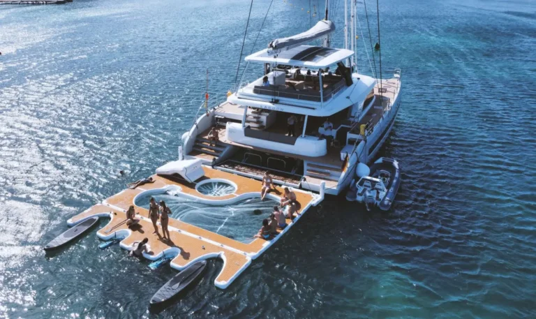 Lagoon Sixty 5 TRIWING ENDOR – aerial view