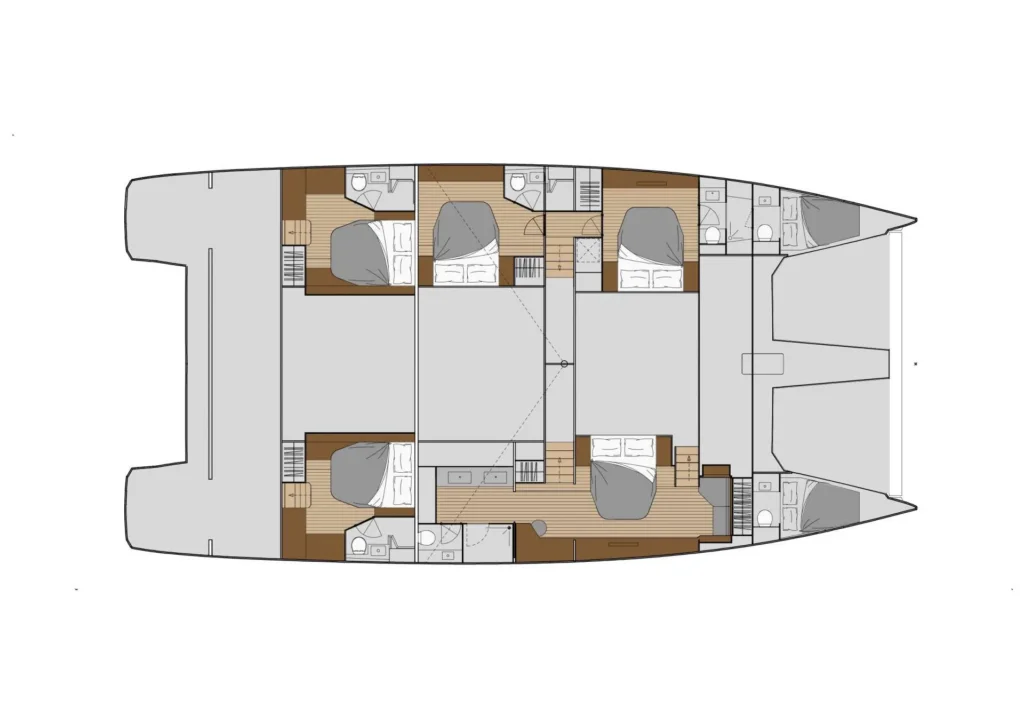 CHRISTAL MIO yacht layout