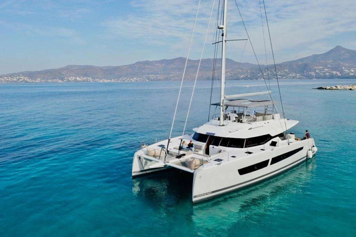 Fountaine Pajot Samana 59 ALLURE – At anchor