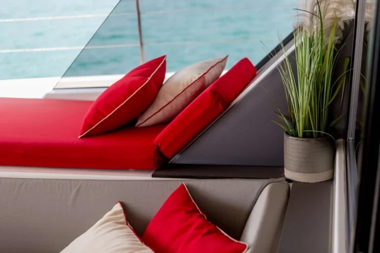 Samana 59 ASTORIA – Aft deck sunbeds