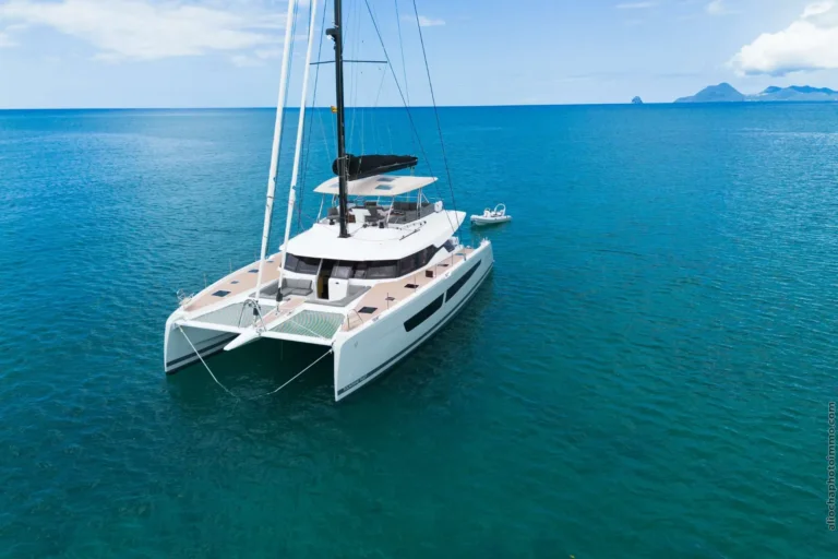 Fountaine Pajot Samana 59 OKINAWA – At anchor