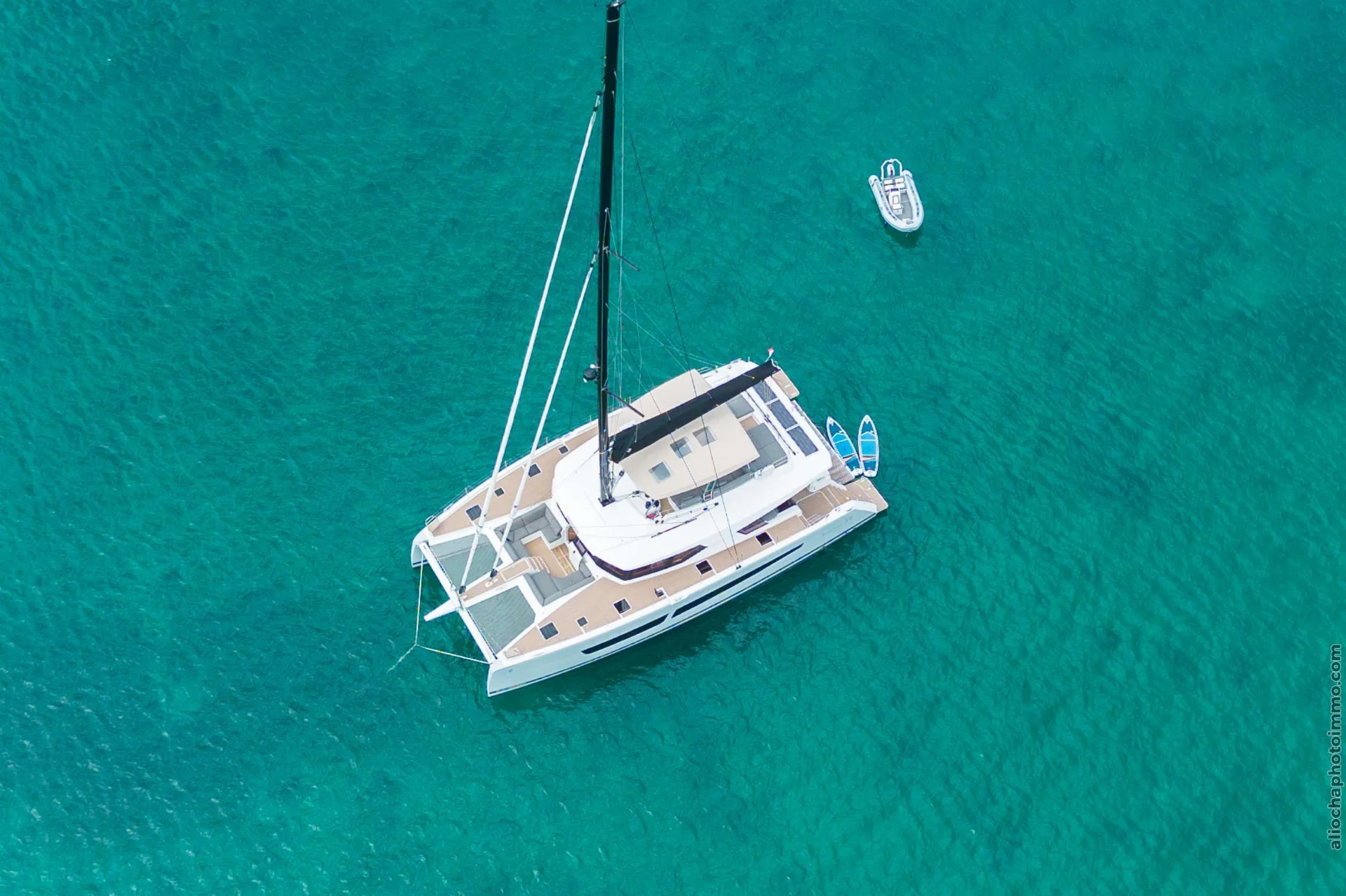 Fountaine Pajot Samana 59 OKINAWA – Aerial view