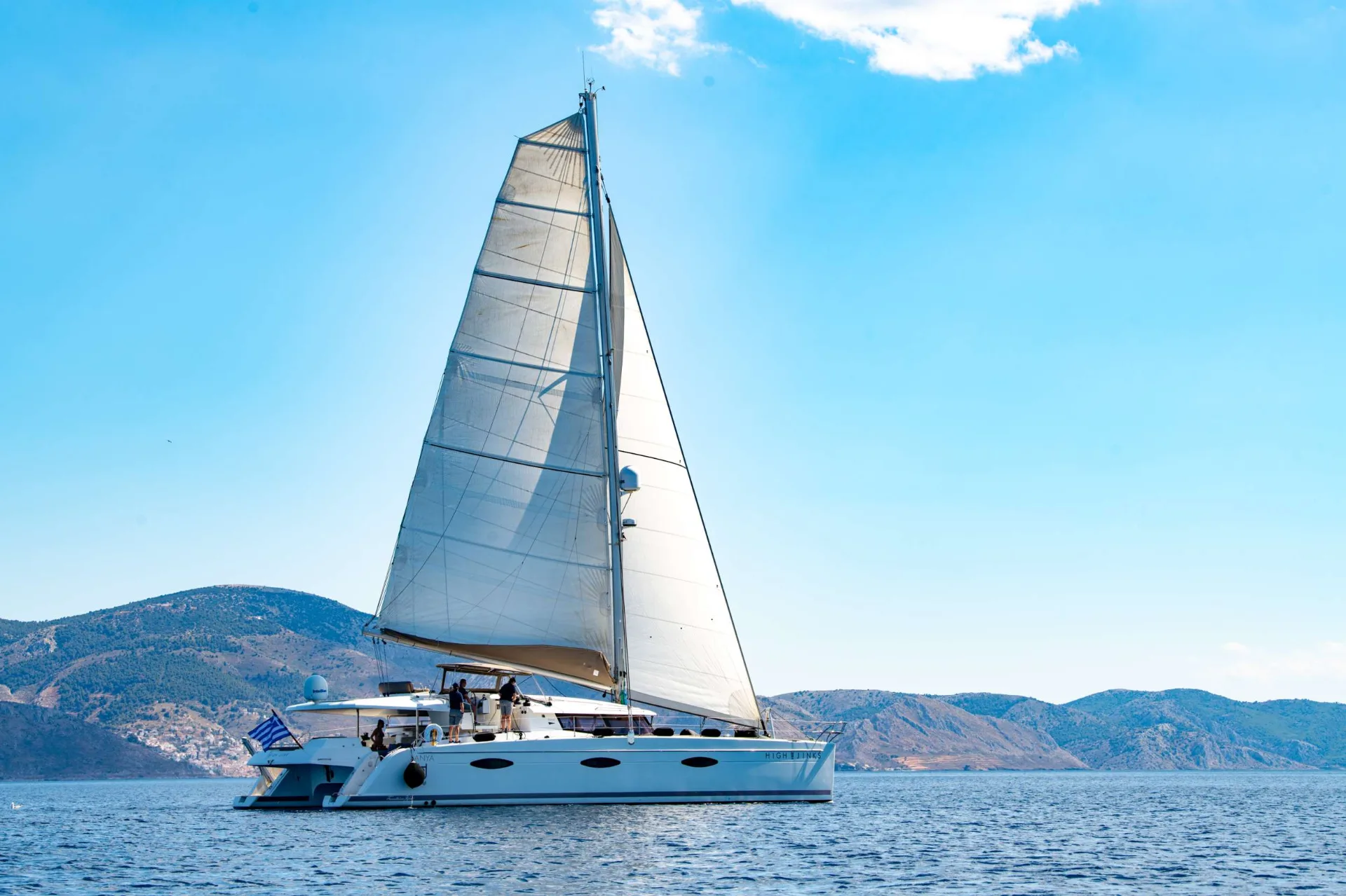 Sanya 57 HIGHJINKS – HIGHJINKS under sail