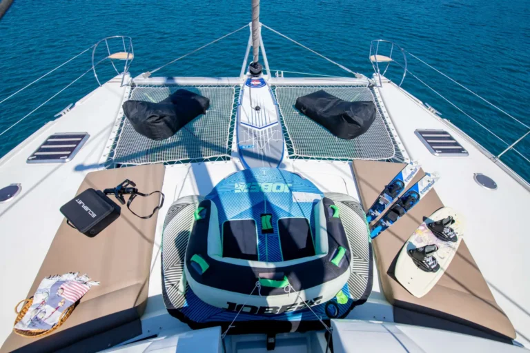 Sanya 57 HIGHJINKS – Foredeck trampolines and loungers