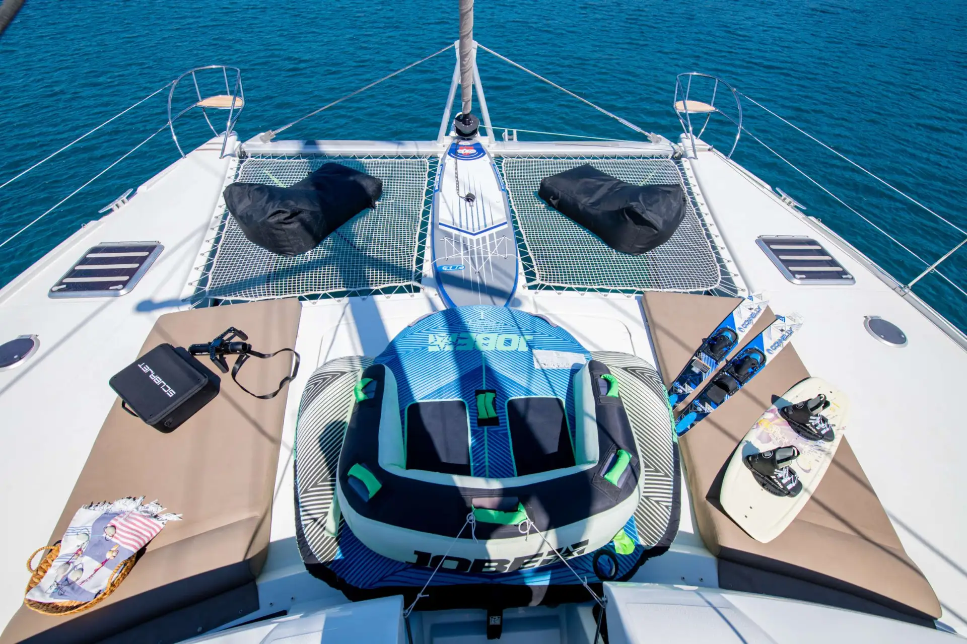 Sanya 57 HIGHJINKS – Foredeck trampolines and loungers