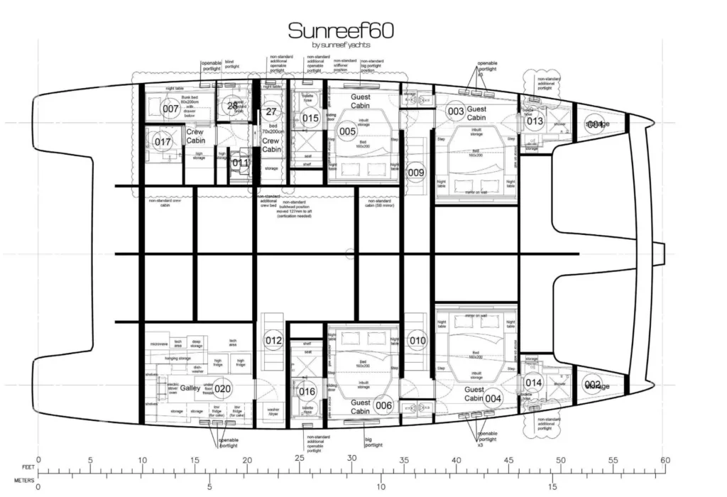 ADARA NEXT yacht layout