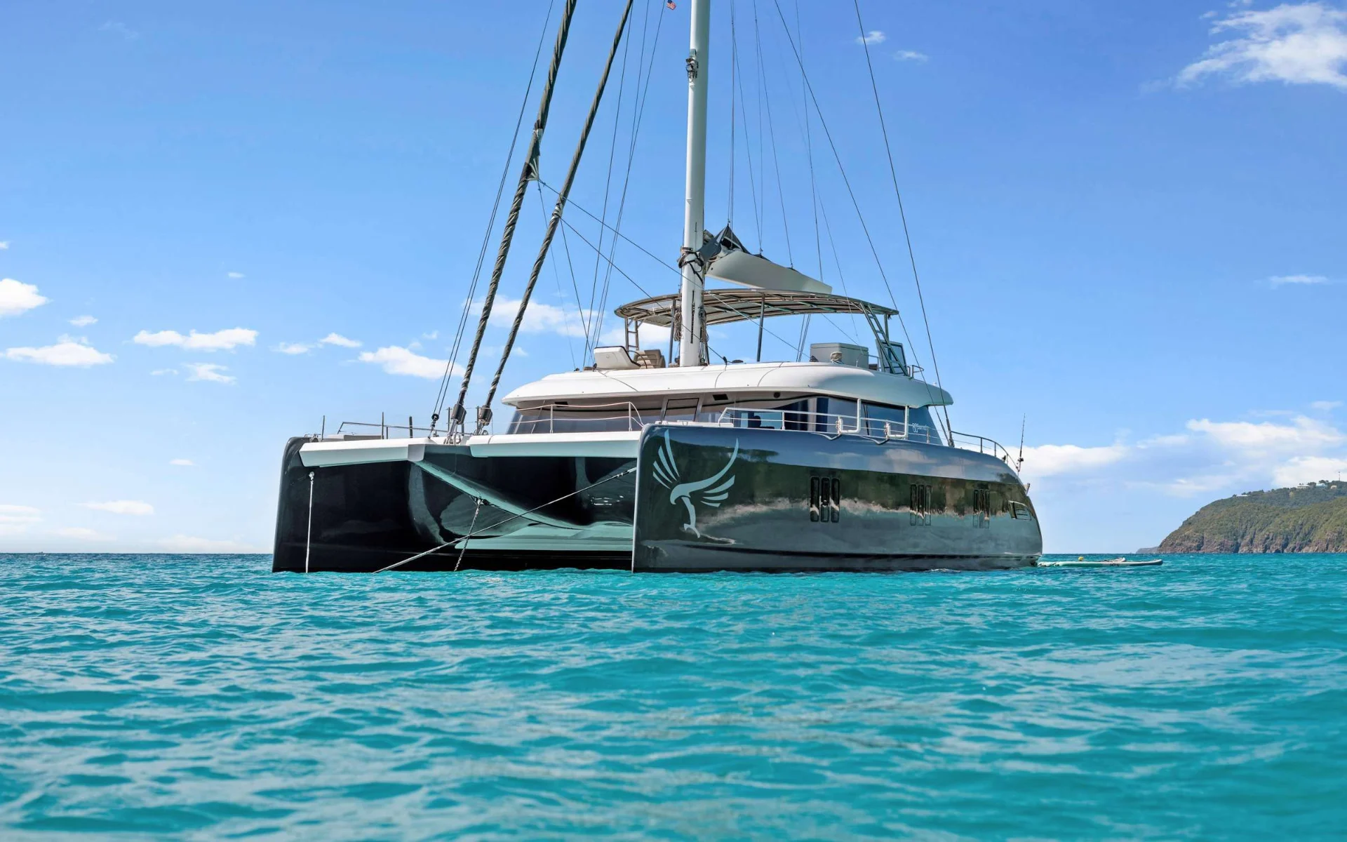 Sunreef 60 GYRFALCON – Stern view