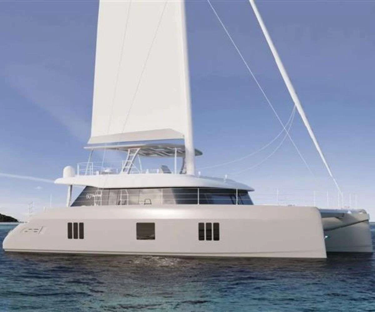 Sunreef 60 OYA – under sail