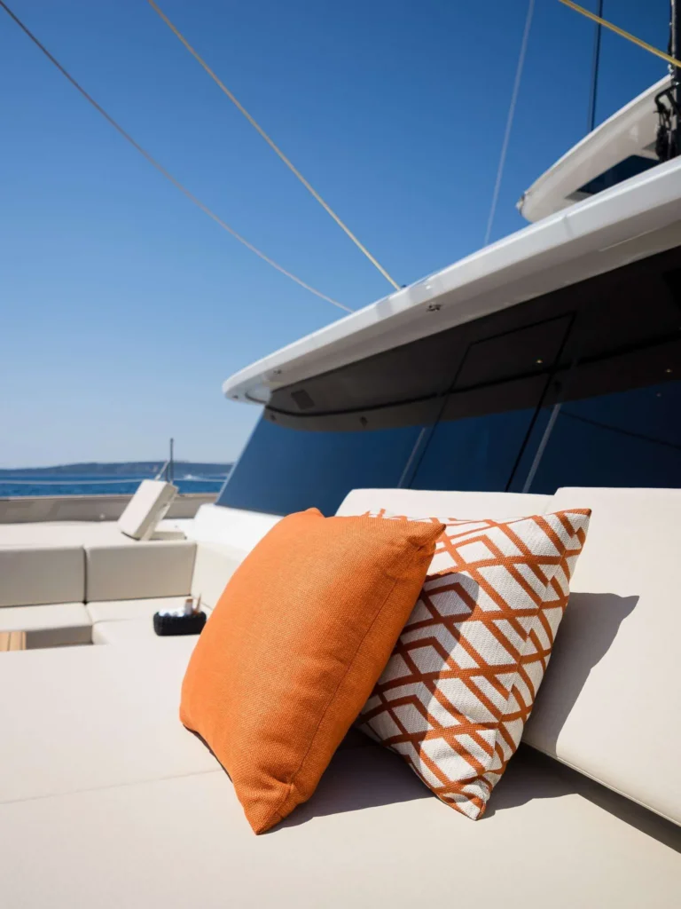 Sunreef 60 SEA DREAMS – deck cushions