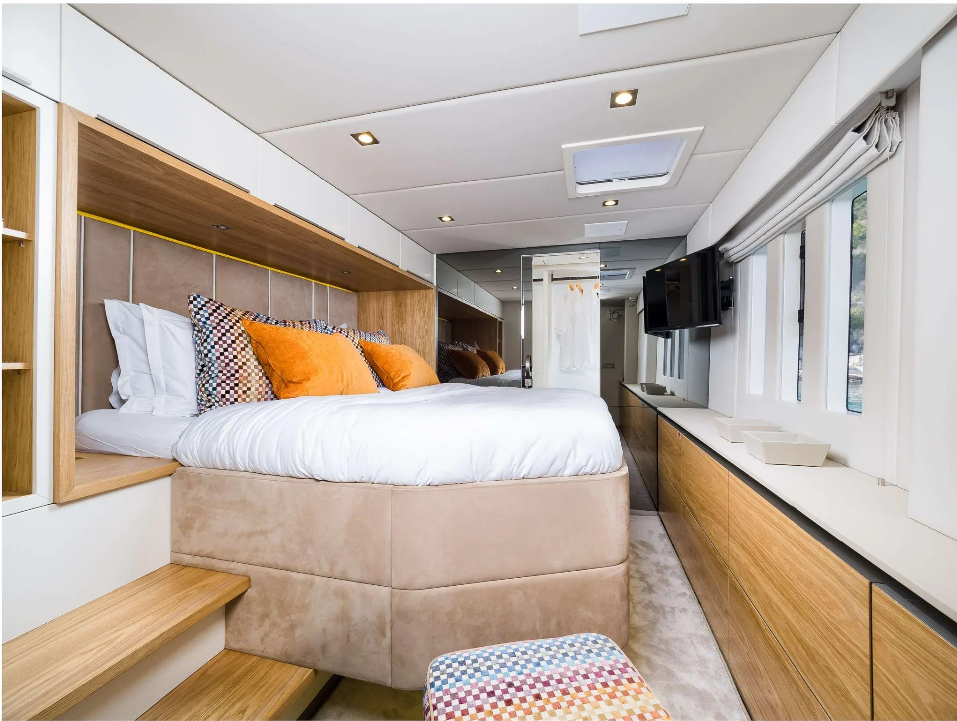 Sunreef 60 VULPINO – master cabin