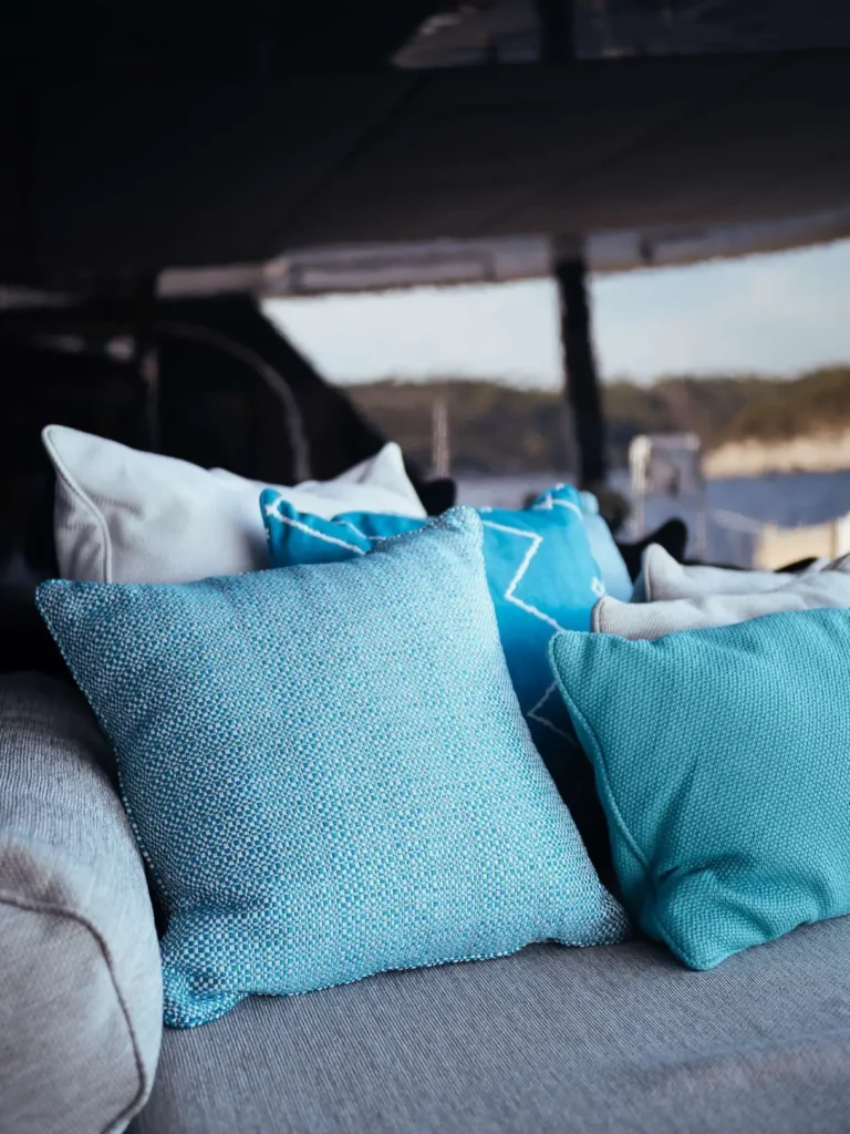 Sunreef 60 VULPINO – cabin cushions