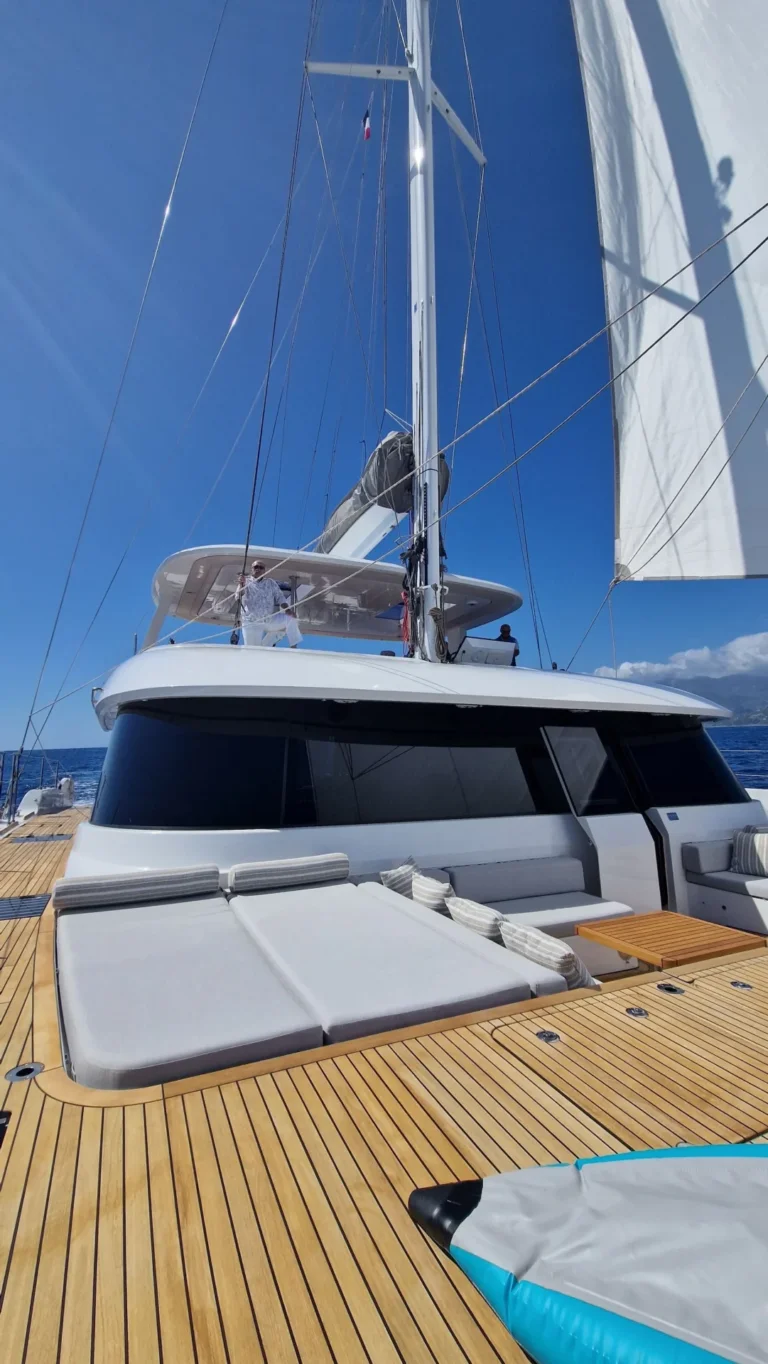 Sunreef 70 ANKAWER VI – flybridge helm