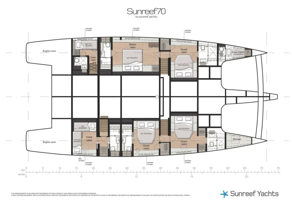 n+1 yacht layout
