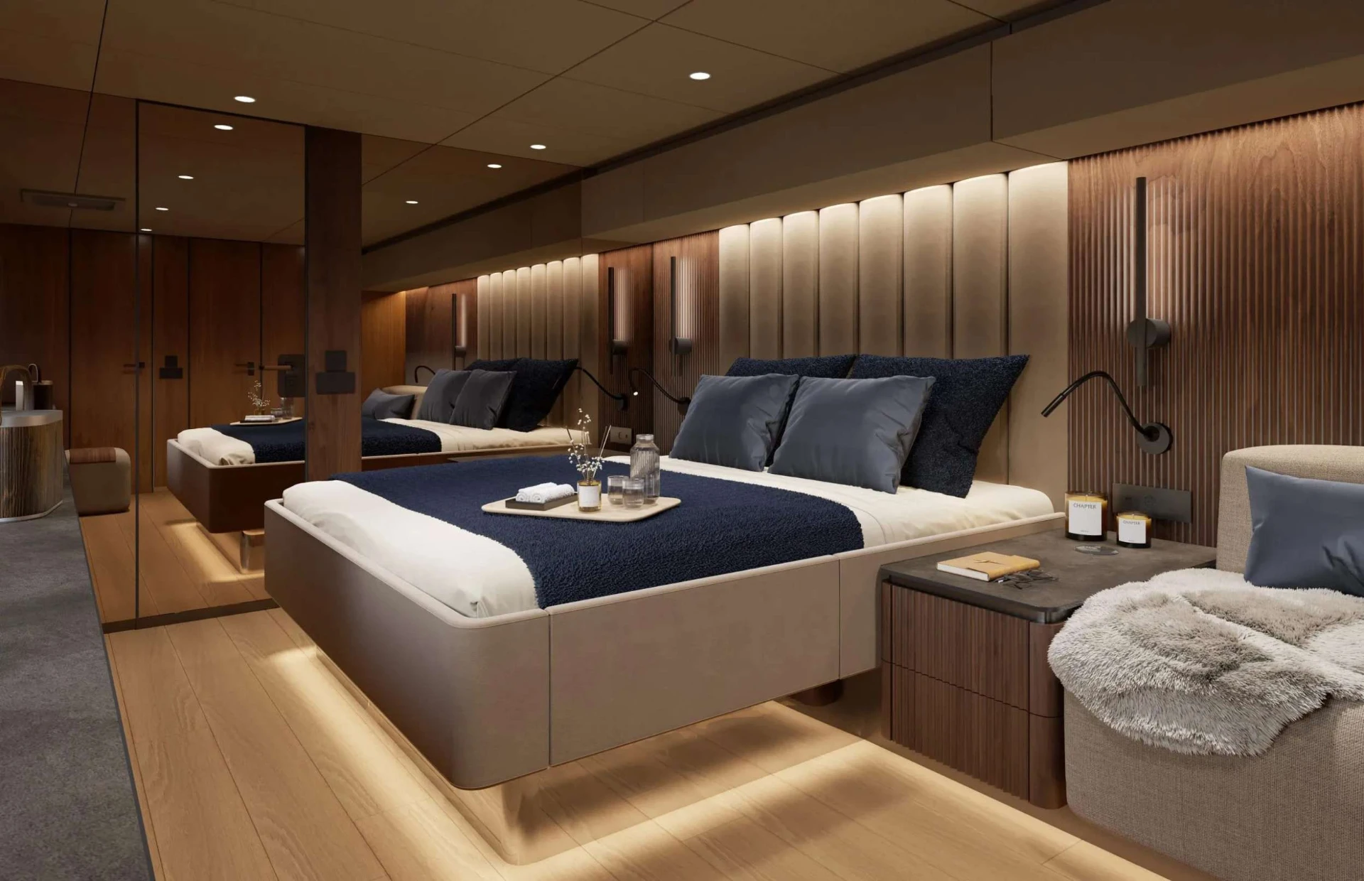 Sunreef 80 AHAVA – master suite