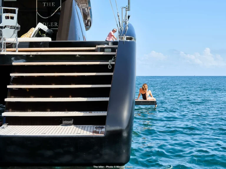 Sunreef 80 Eco THE IDLER – stern swim platform